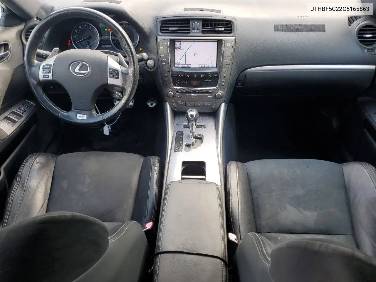 2012 Lexus Is 250 VIN: JTHBF5C22C5165863 Lot: 52546885