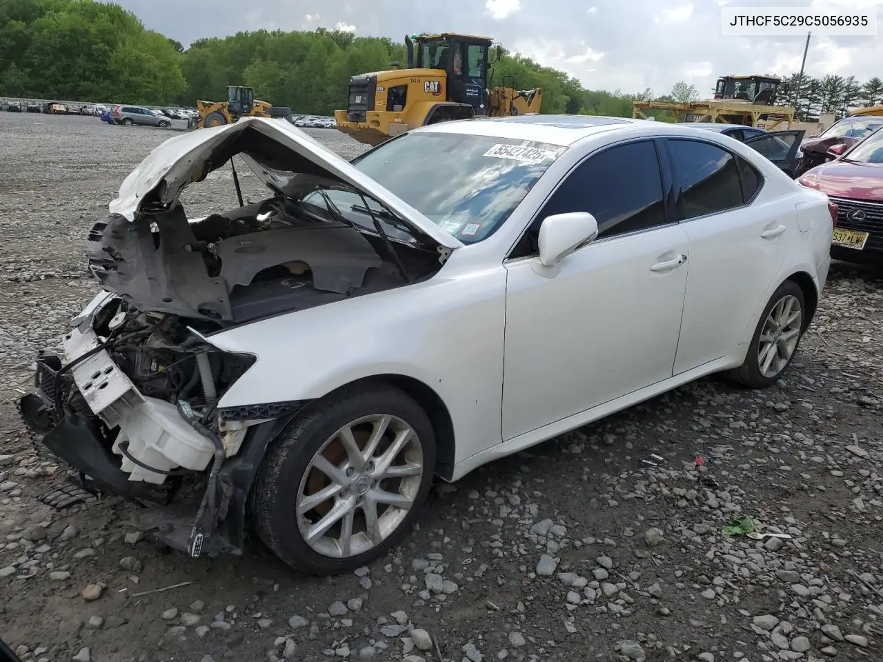 2012 Lexus Is 250 VIN: JTHCF5C29C5056935 Lot: 55427425