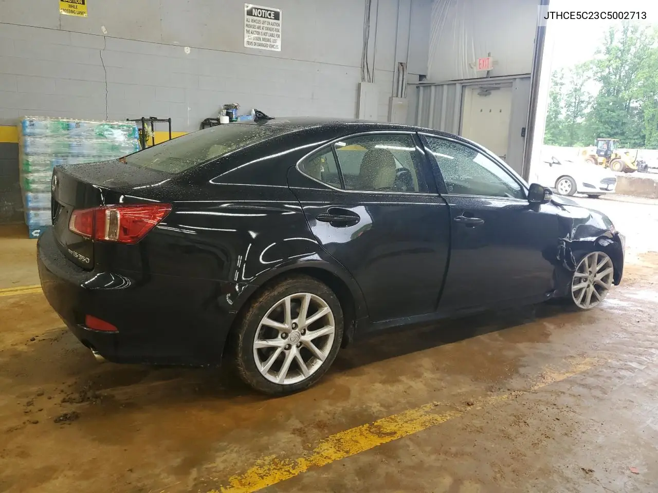 2012 Lexus Is 350 VIN: JTHCE5C23C5002713 Lot: 56391425