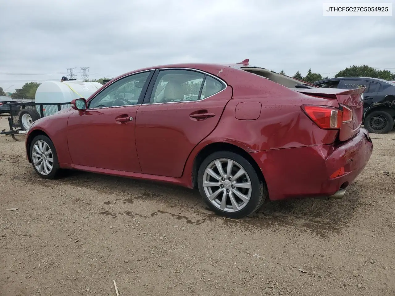 2012 Lexus Is 250 VIN: JTHCF5C27C5054925 Lot: 56701885