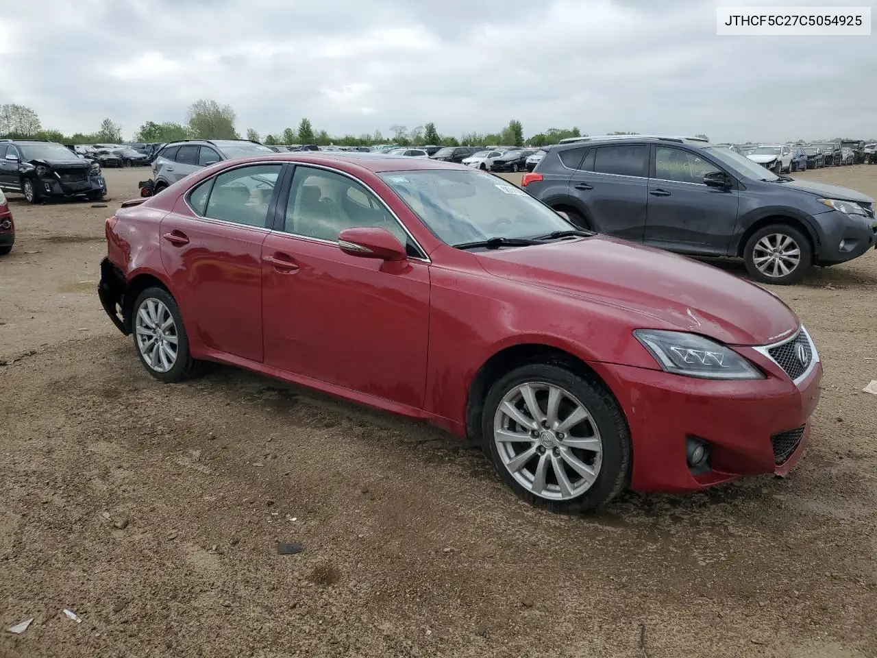 2012 Lexus Is 250 VIN: JTHCF5C27C5054925 Lot: 56701885