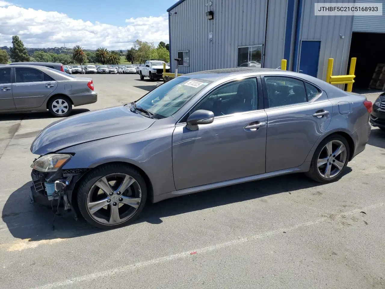 2012 Lexus Is 250 VIN: JTHBF5C21C5168933 Lot: 56702025