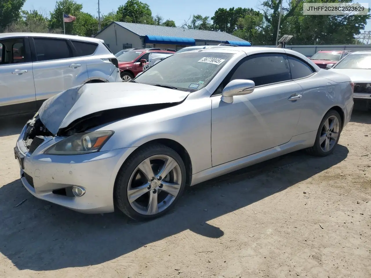 2012 Lexus Is 250 VIN: JTHFF2C28C2523629 Lot: 56779045