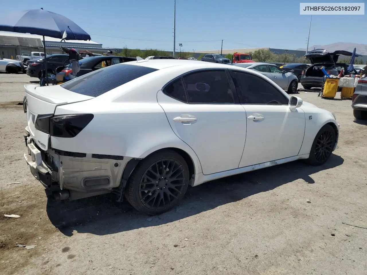 2012 Lexus Is 250 VIN: JTHBF5C26C5182097 Lot: 61222595
