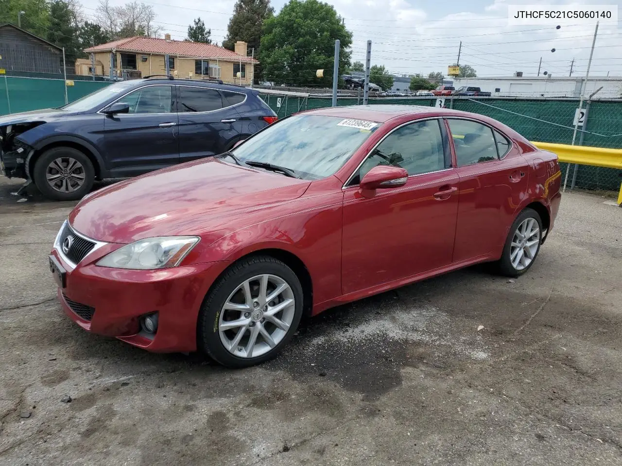2012 Lexus Is 250 VIN: JTHCF5C21C5060140 Lot: 61239645