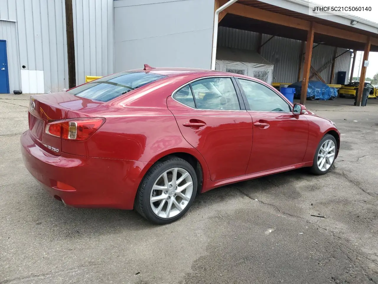 2012 Lexus Is 250 VIN: JTHCF5C21C5060140 Lot: 61239645