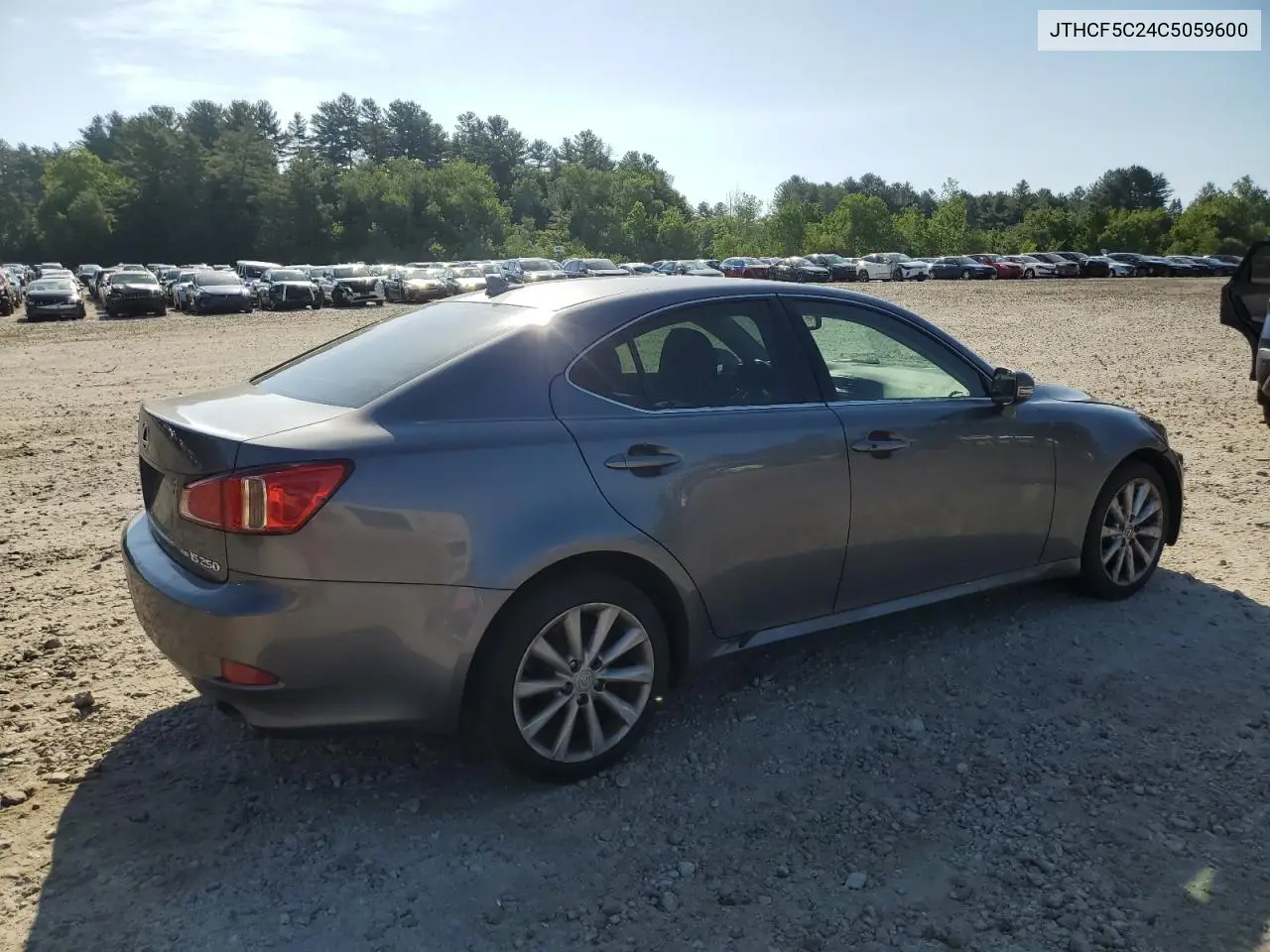 2012 Lexus Is 250 VIN: JTHCF5C24C5059600 Lot: 61491085