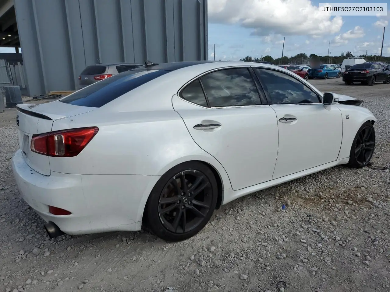 2012 Lexus Is 250 VIN: JTHBF5C27C2103103 Lot: 61854135
