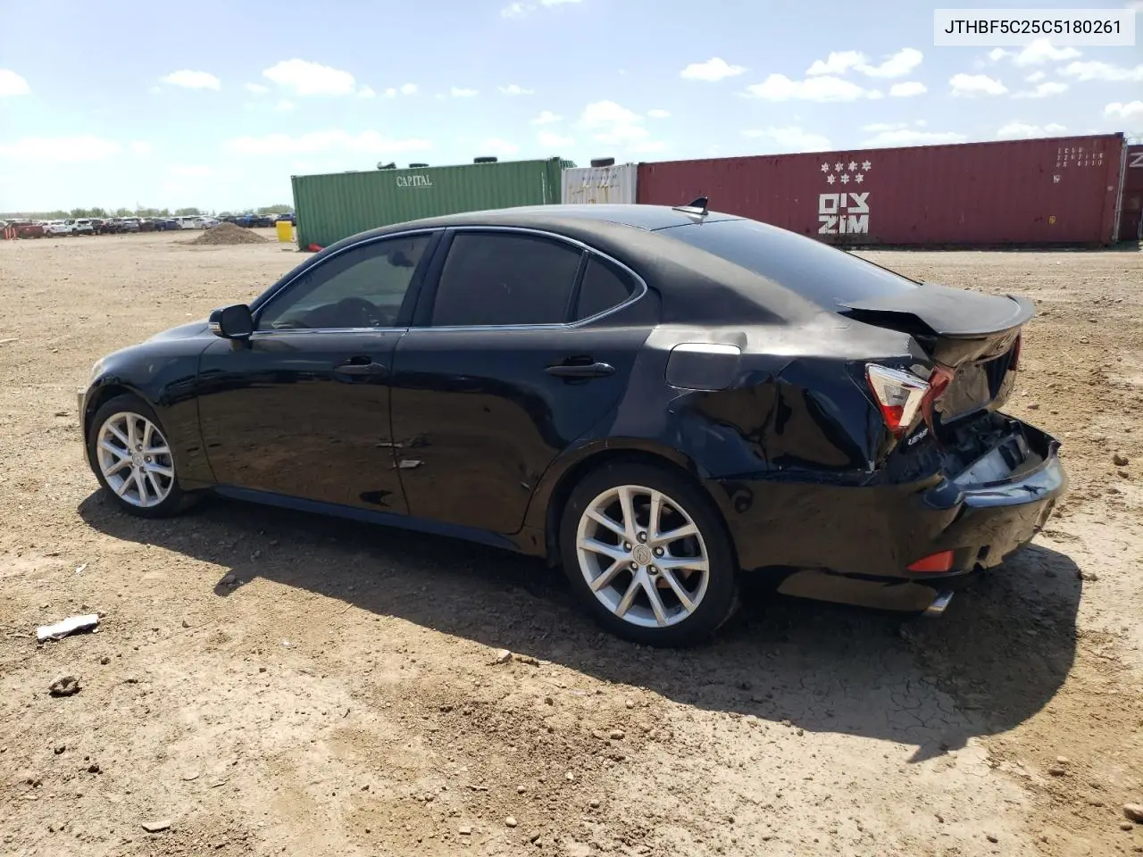 2012 Lexus Is 250 VIN: JTHBF5C25C5180261 Lot: 62020035