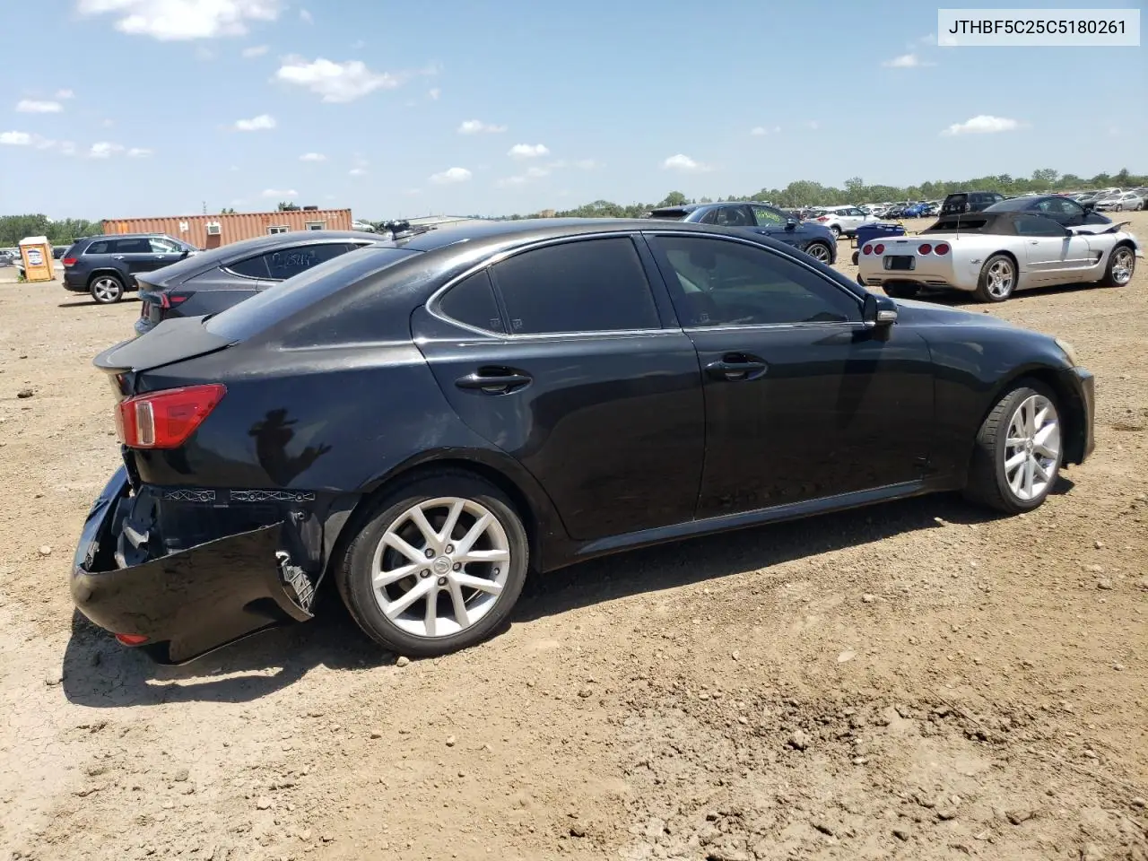 2012 Lexus Is 250 VIN: JTHBF5C25C5180261 Lot: 62020035