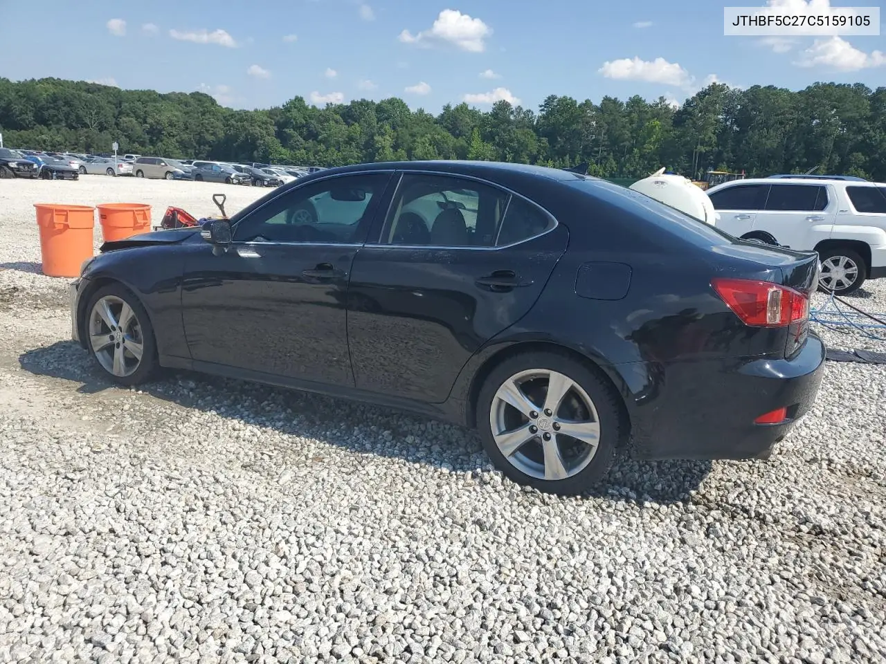 2012 Lexus Is 250 VIN: JTHBF5C27C5159105 Lot: 62128085
