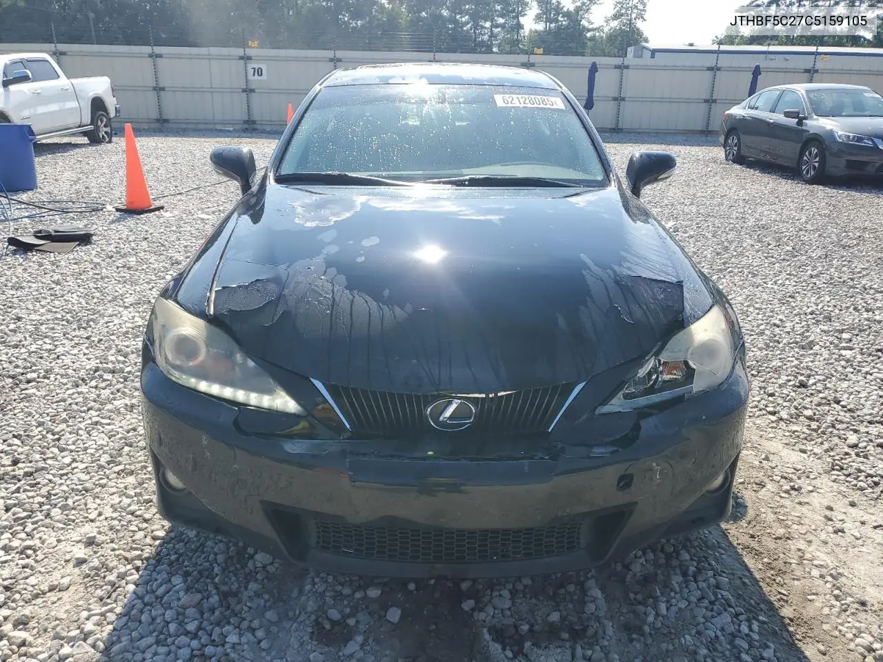 2012 Lexus Is 250 VIN: JTHBF5C27C5159105 Lot: 62128085