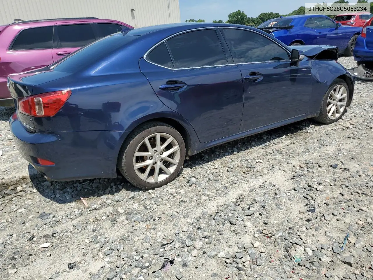 2012 Lexus Is 250 VIN: JTHCF5C28C5053234 Lot: 62221865