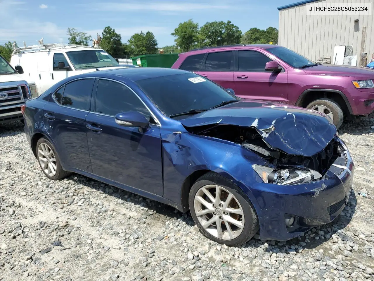 2012 Lexus Is 250 VIN: JTHCF5C28C5053234 Lot: 62221865