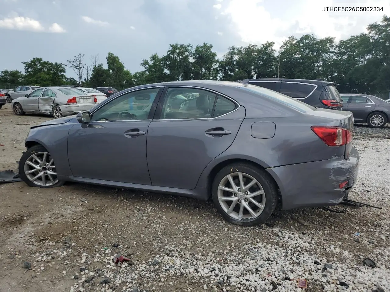 2012 Lexus Is 350 VIN: JTHCE5C26C5002334 Lot: 62225635