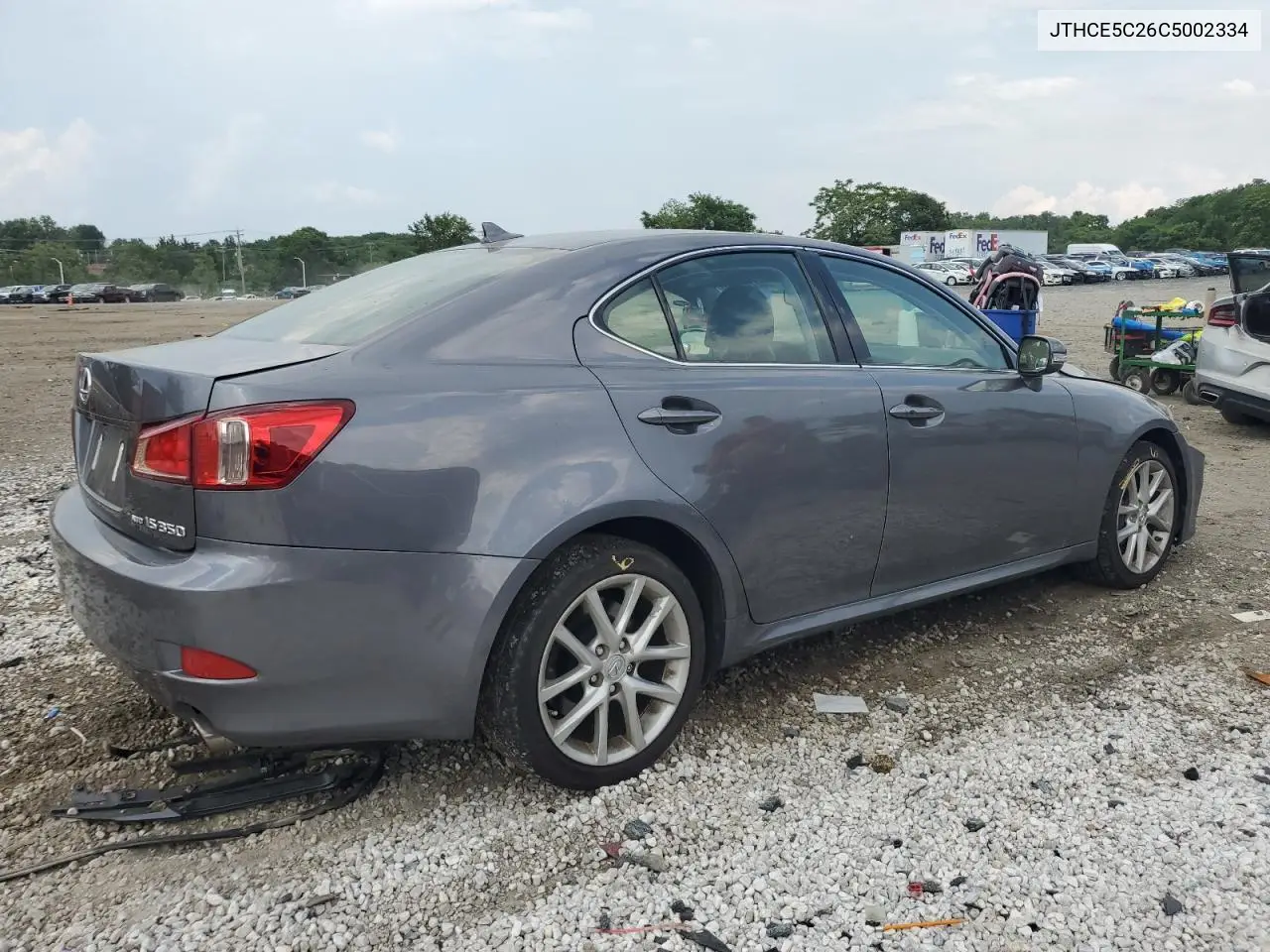 2012 Lexus Is 350 VIN: JTHCE5C26C5002334 Lot: 62225635