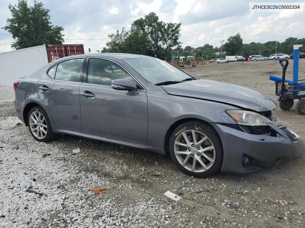 2012 Lexus Is 350 VIN: JTHCE5C26C5002334 Lot: 62225635