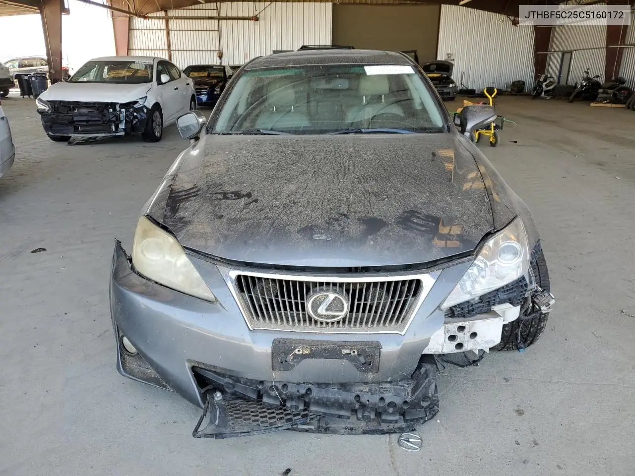 2012 Lexus Is 250 VIN: JTHBF5C25C5160172 Lot: 62585645