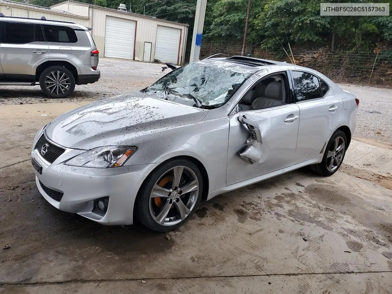 2012 Lexus Is 250 VIN: JTHBF5C28C5157363 Lot: 62586475