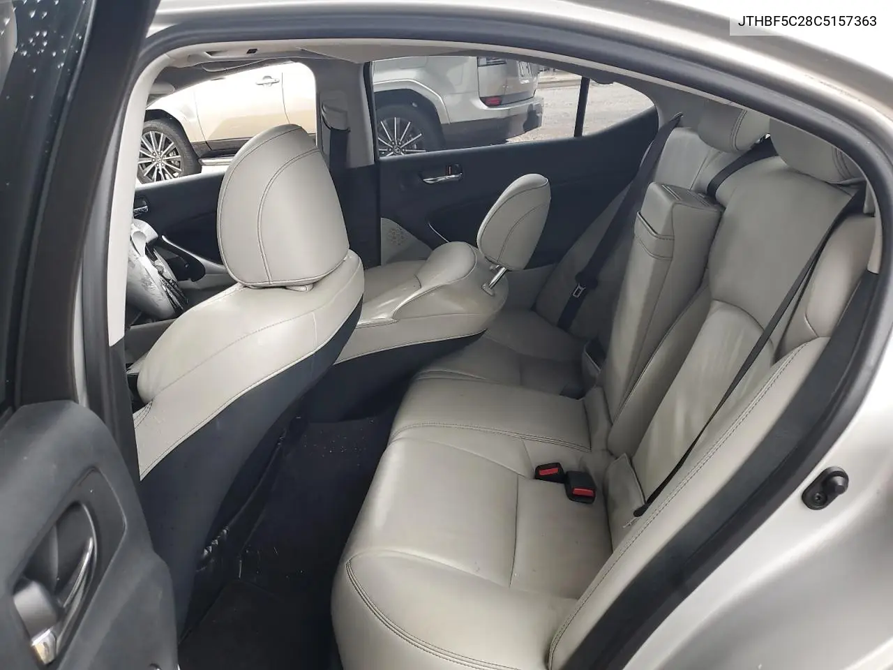 2012 Lexus Is 250 VIN: JTHBF5C28C5157363 Lot: 62586475