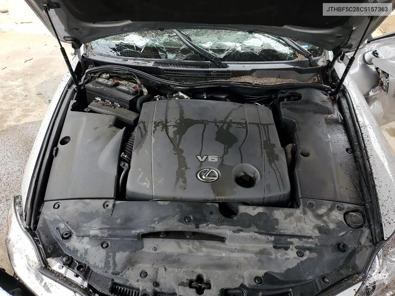 2012 Lexus Is 250 VIN: JTHBF5C28C5157363 Lot: 62586475