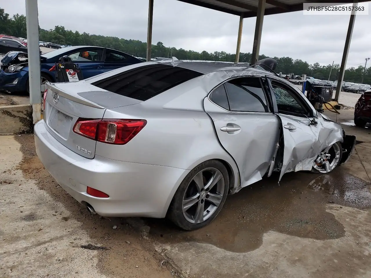 2012 Lexus Is 250 VIN: JTHBF5C28C5157363 Lot: 62586475