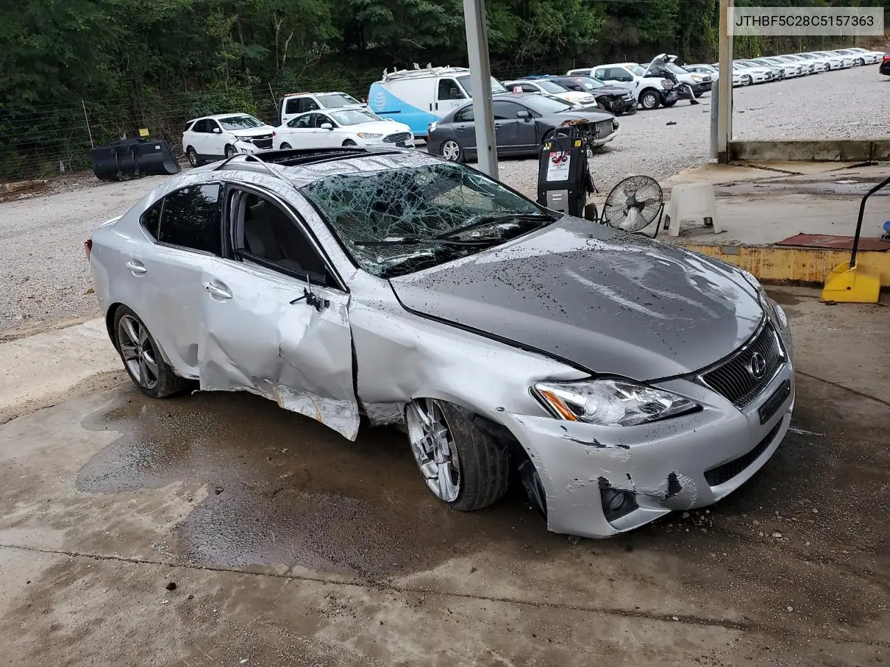 2012 Lexus Is 250 VIN: JTHBF5C28C5157363 Lot: 62586475