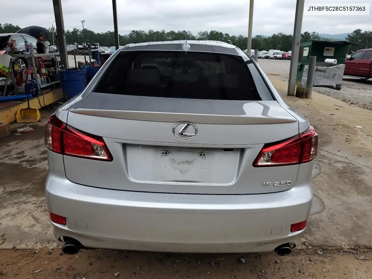 2012 Lexus Is 250 VIN: JTHBF5C28C5157363 Lot: 62586475