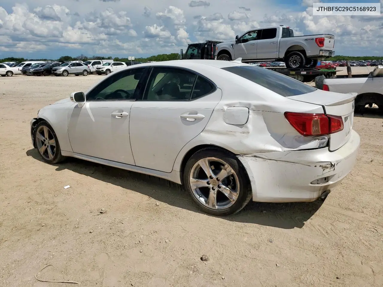 2012 Lexus Is 250 VIN: JTHBF5C29C5168923 Lot: 62653505