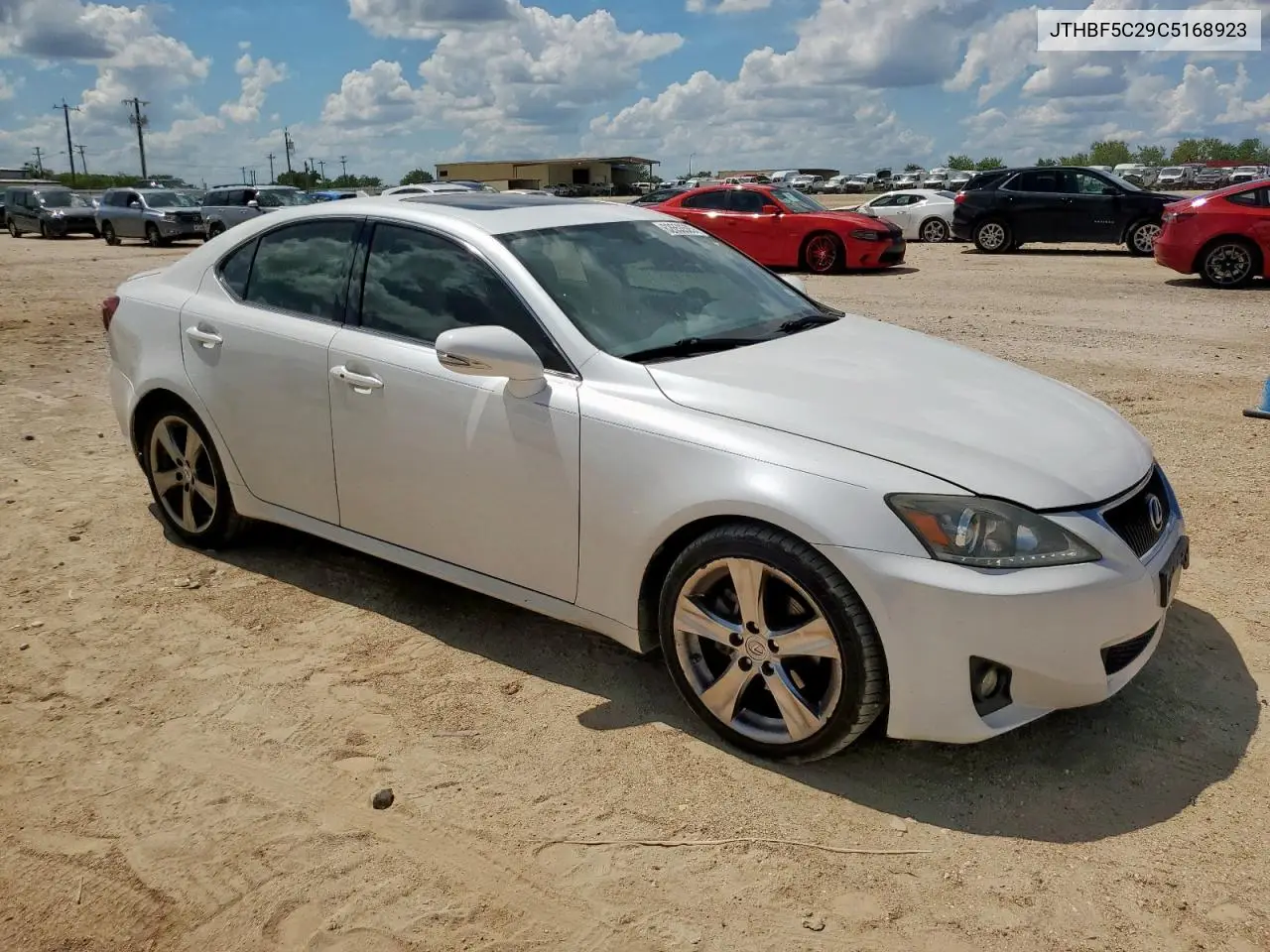 2012 Lexus Is 250 VIN: JTHBF5C29C5168923 Lot: 62653505