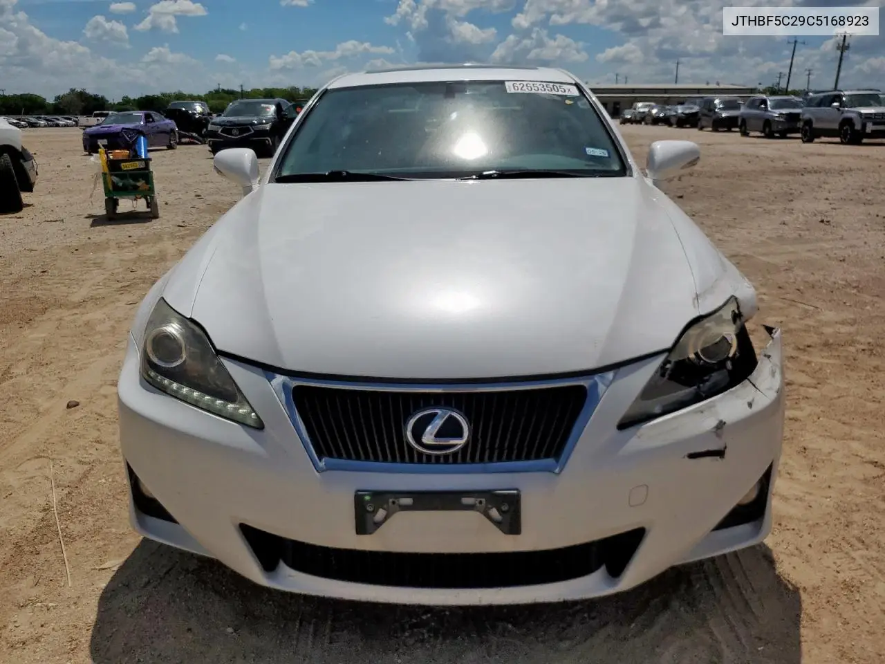 2012 Lexus Is 250 VIN: JTHBF5C29C5168923 Lot: 62653505