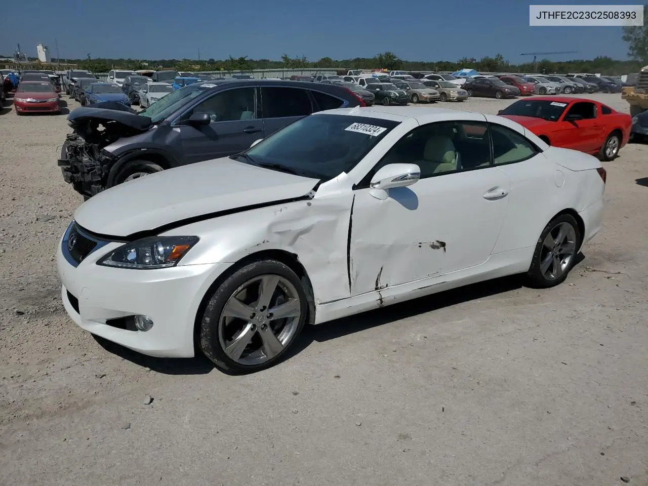 2012 Lexus Is 350 VIN: JTHFE2C23C2508393 Lot: 68310324