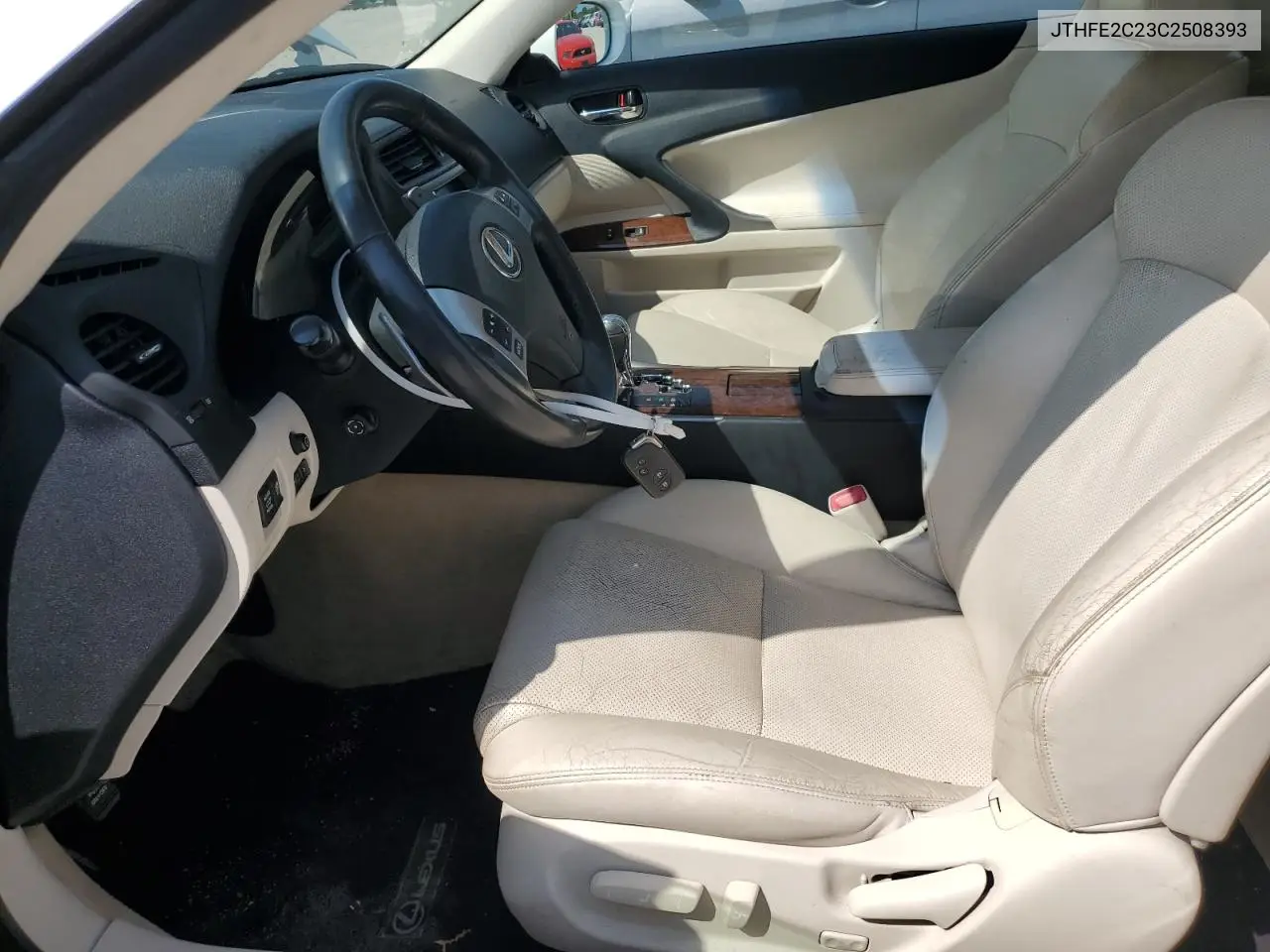 2012 Lexus Is 350 VIN: JTHFE2C23C2508393 Lot: 68310324