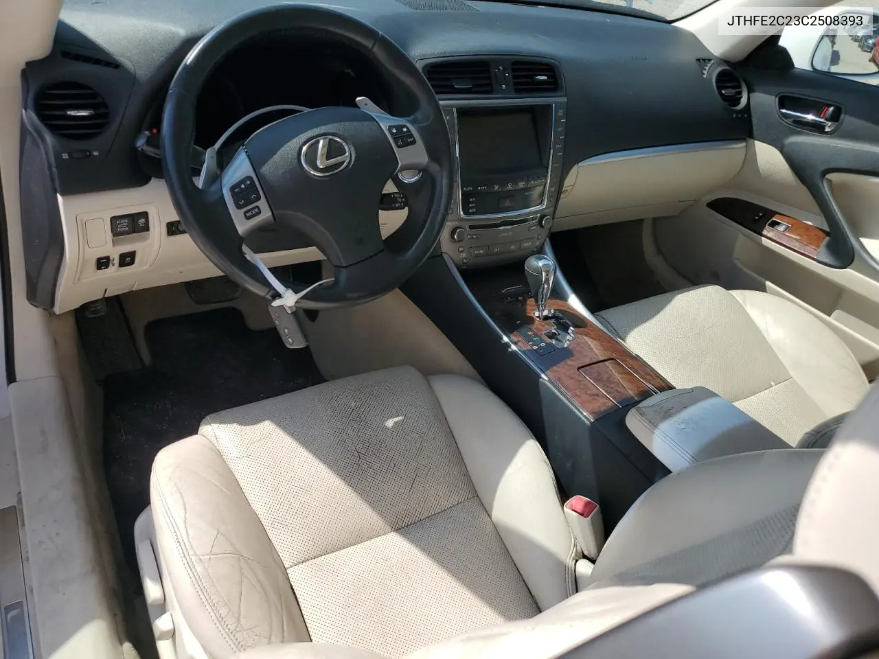 2012 Lexus Is 350 VIN: JTHFE2C23C2508393 Lot: 68310324
