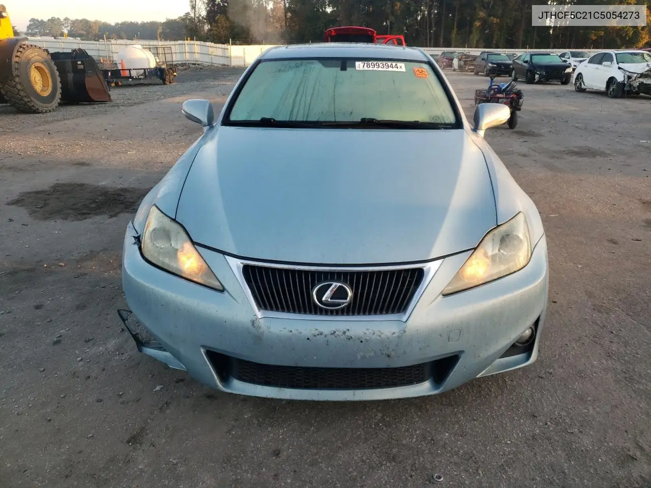 2012 Lexus Is 250 VIN: JTHCF5C21C5054273 Lot: 78993944