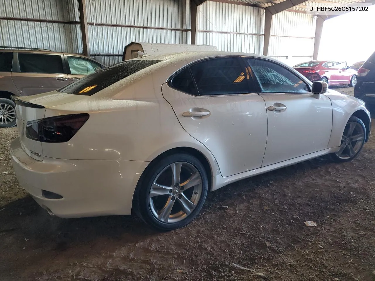 2012 Lexus Is 250 VIN: JTHBF5C26C5157202 Lot: 82777973