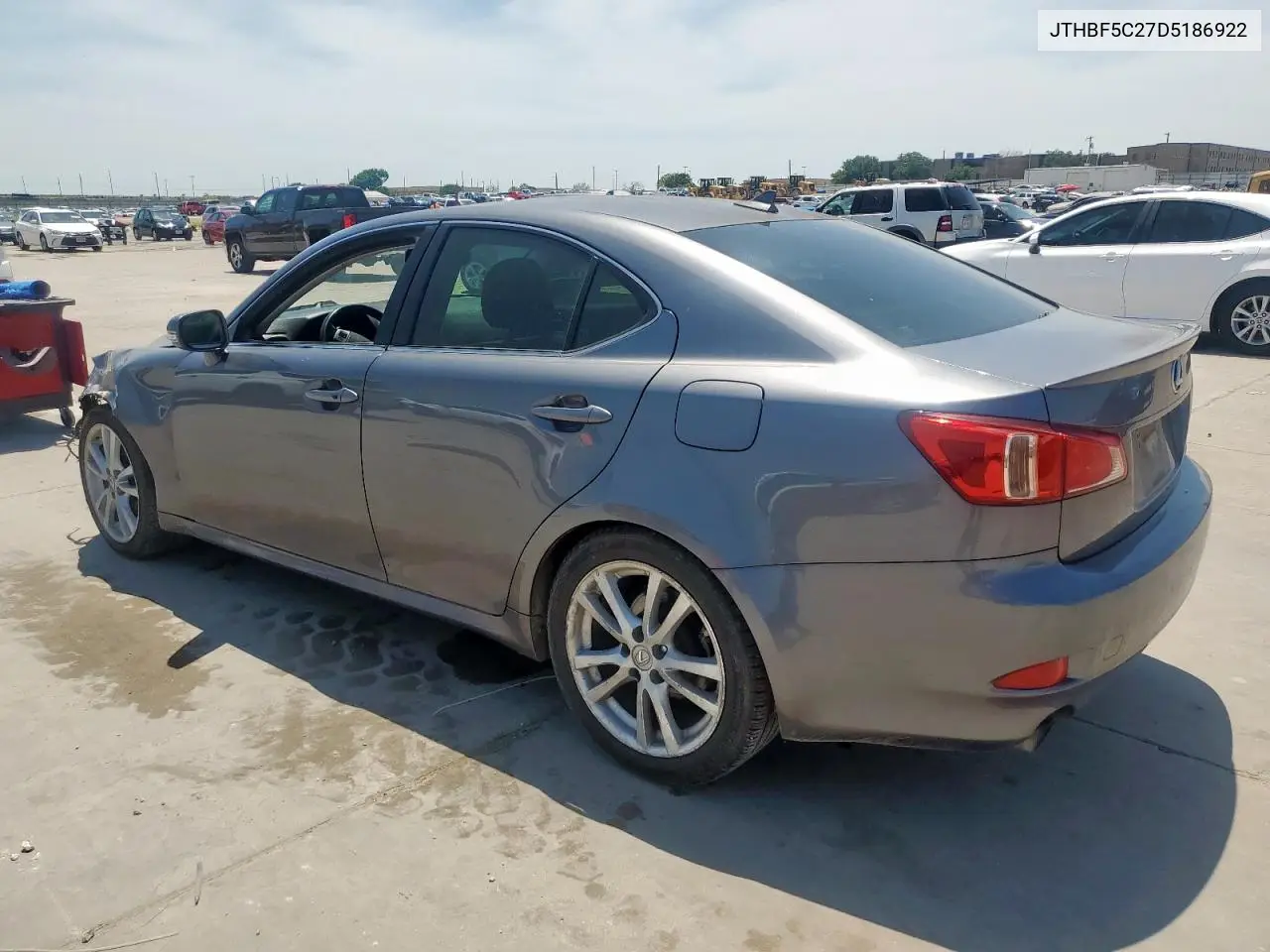 2013 Lexus Is 250 VIN: JTHBF5C27D5186922 Lot: 56960025