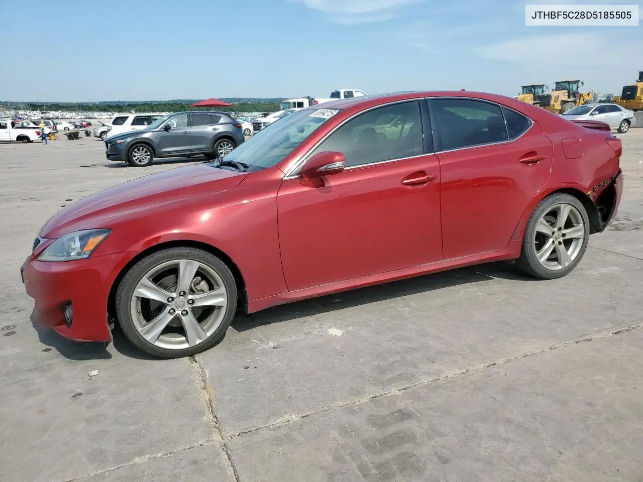 2013 Lexus Is 250 VIN: JTHBF5C28D5185505 Lot: 56994215