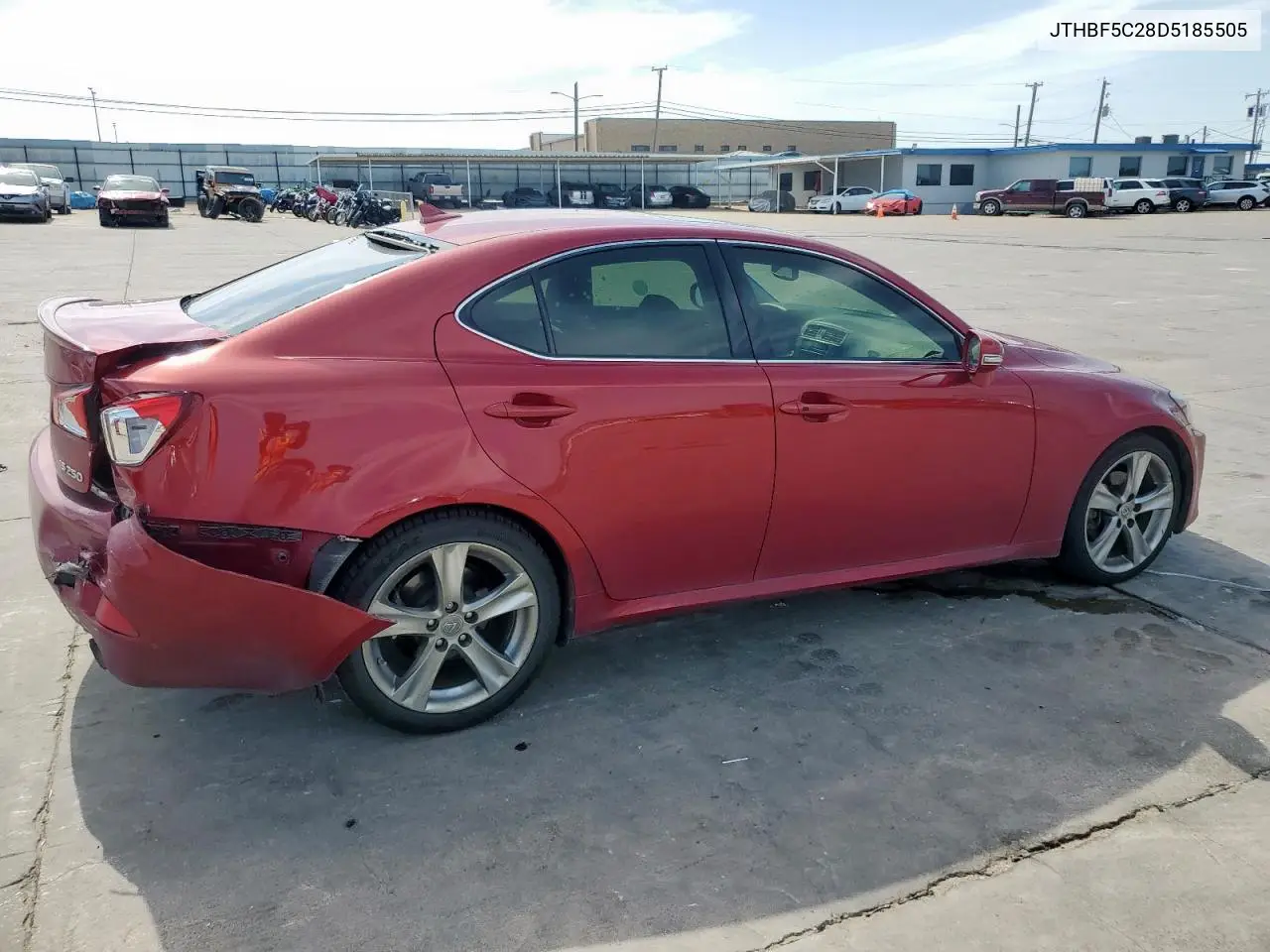 2013 Lexus Is 250 VIN: JTHBF5C28D5185505 Lot: 56994215