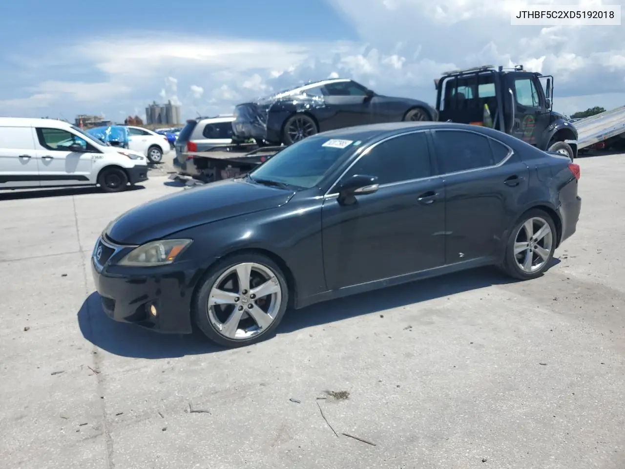 2013 Lexus Is 250 VIN: JTHBF5C2XD5192018 Lot: 62072985