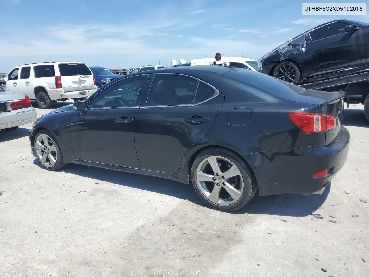 2013 Lexus Is 250 VIN: JTHBF5C2XD5192018 Lot: 62072985