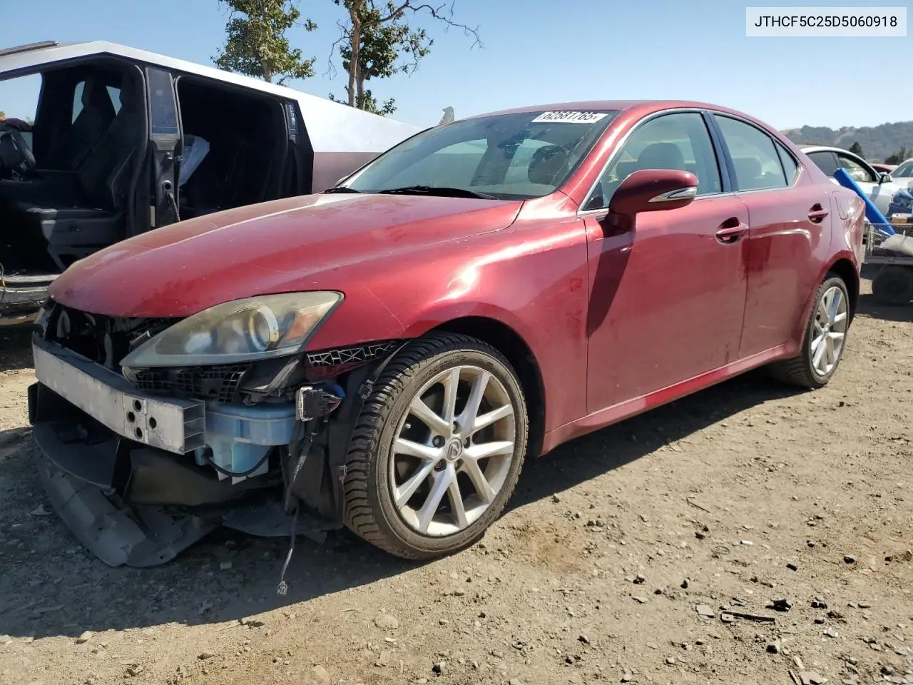 2013 Lexus Is 250 VIN: JTHCF5C25D5060918 Lot: 62581765