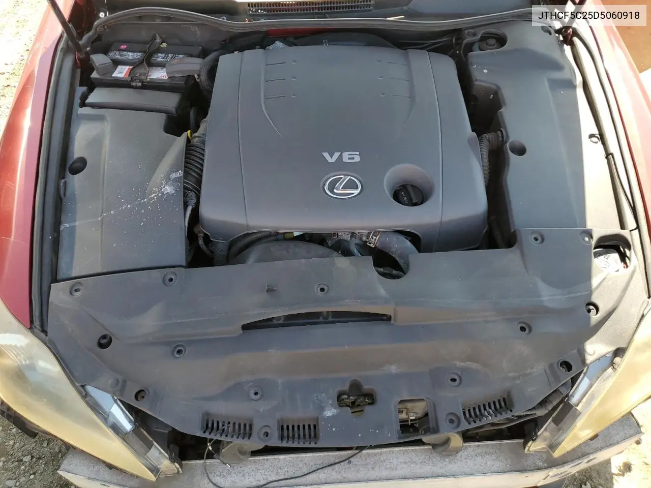 2013 Lexus Is 250 VIN: JTHCF5C25D5060918 Lot: 62581765