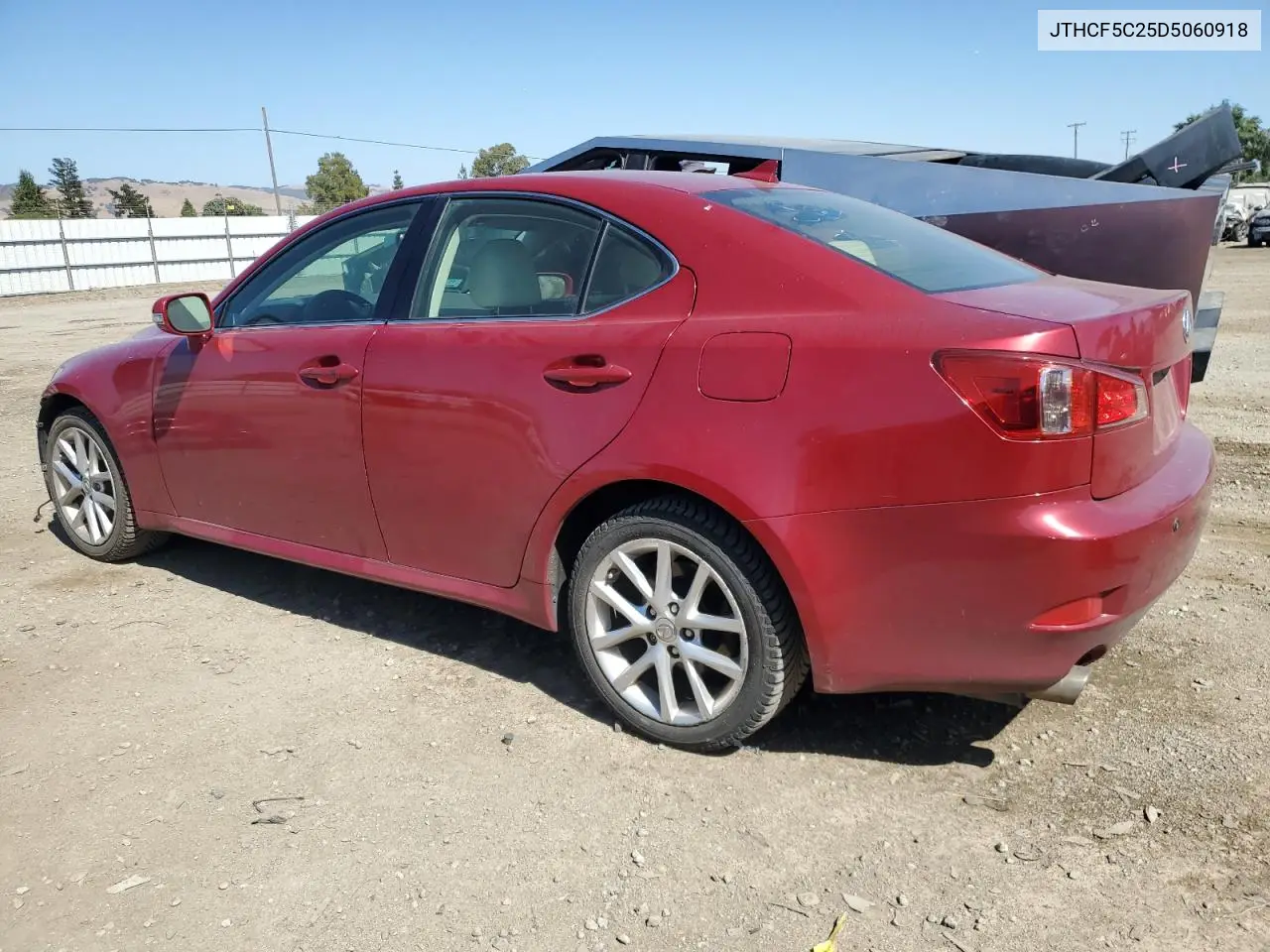 2013 Lexus Is 250 VIN: JTHCF5C25D5060918 Lot: 62581765