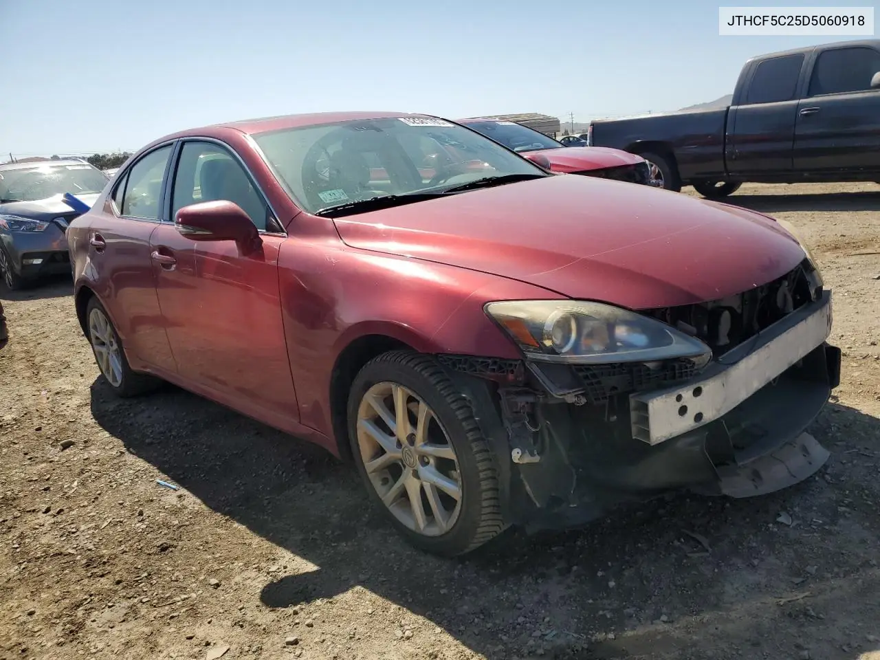 2013 Lexus Is 250 VIN: JTHCF5C25D5060918 Lot: 62581765