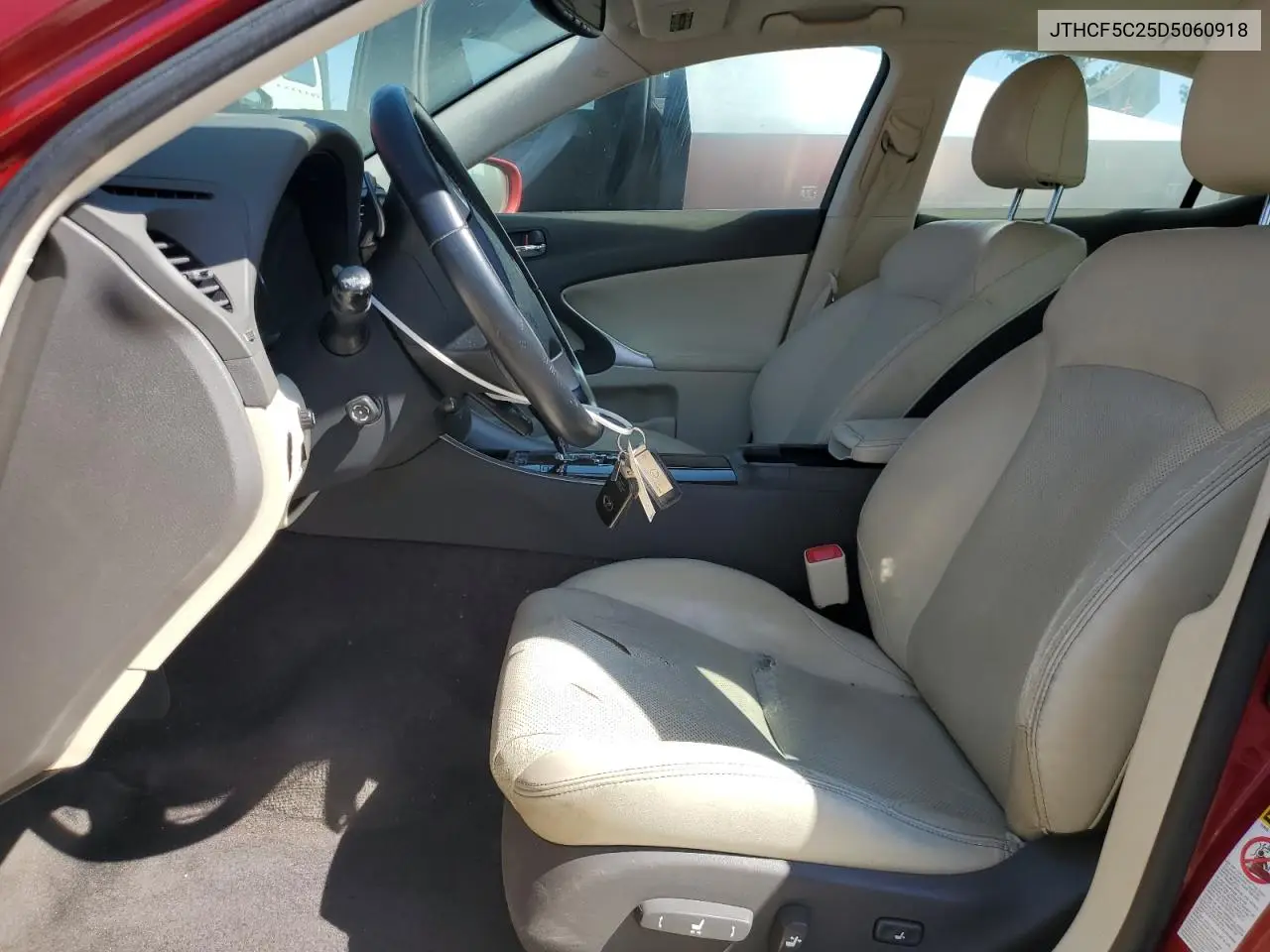 2013 Lexus Is 250 VIN: JTHCF5C25D5060918 Lot: 62581765
