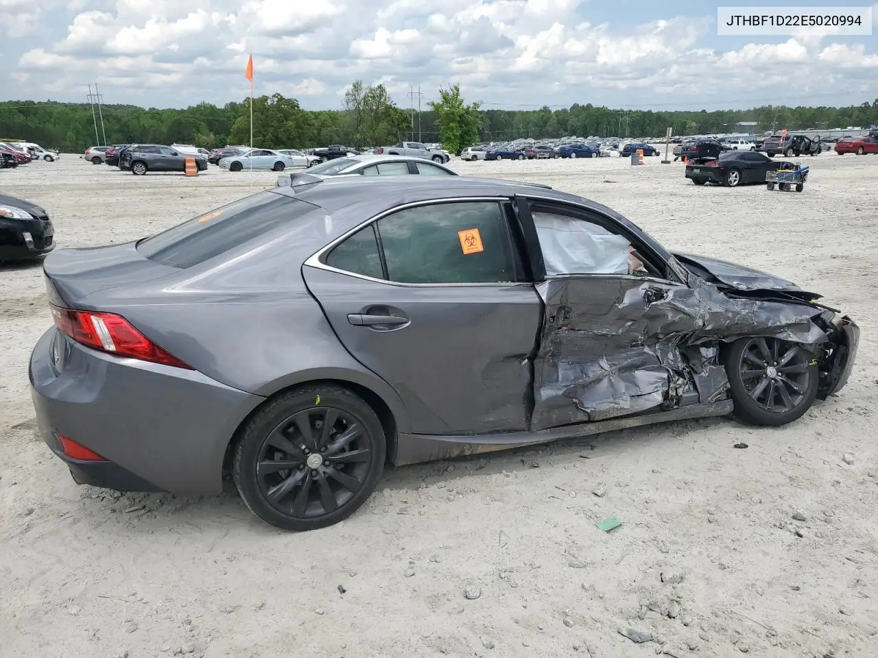 2014 Lexus Is 250 VIN: JTHBF1D22E5020994 Lot: 54425295