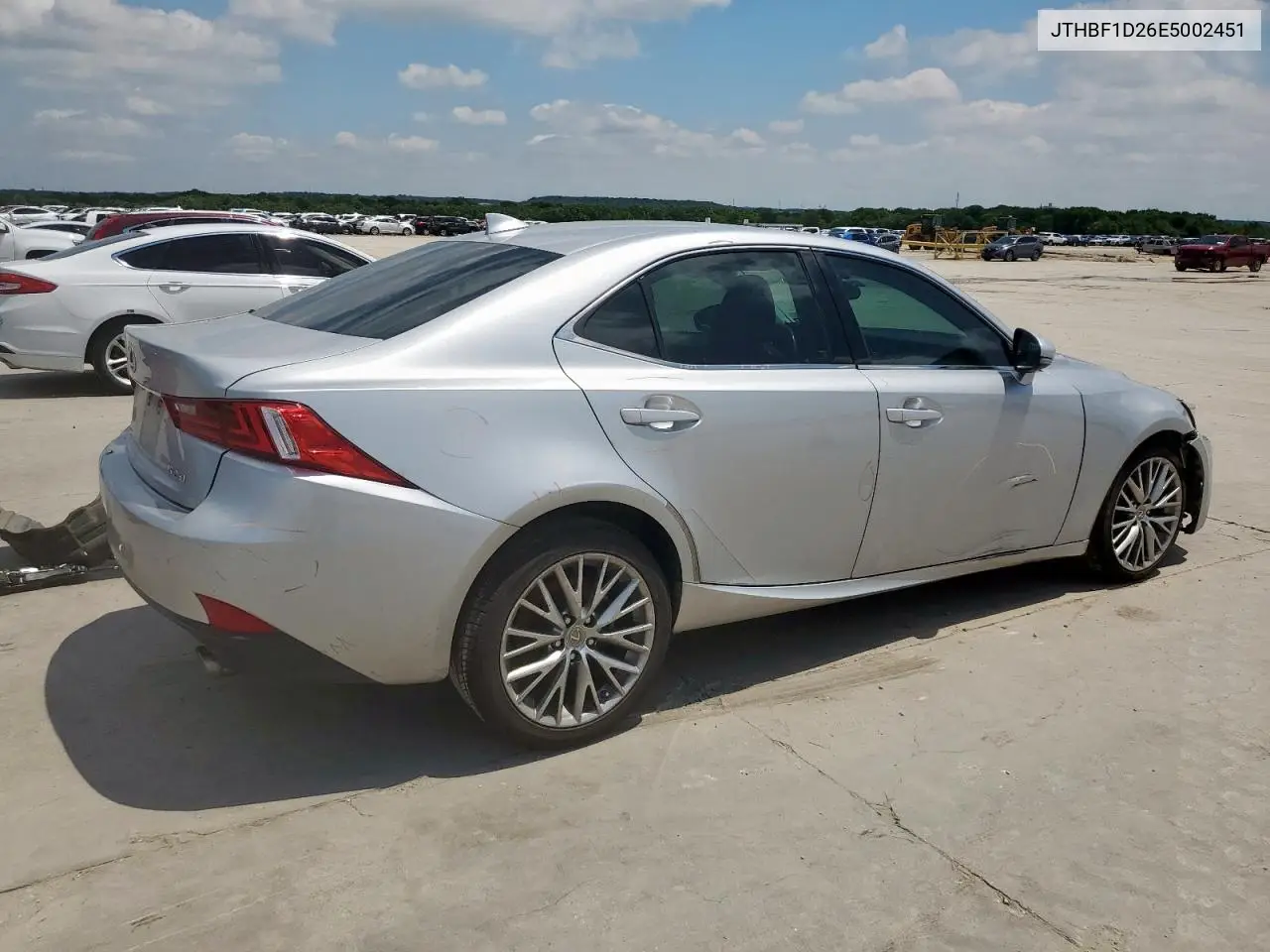 2014 Lexus Is 250 VIN: JTHBF1D26E5002451 Lot: 54675165