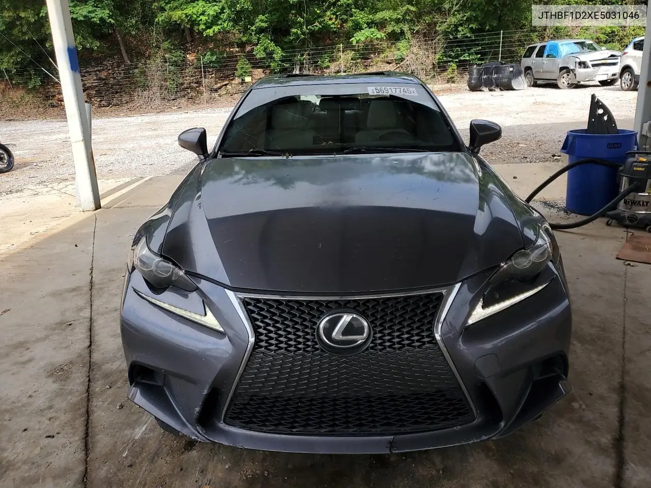 2014 Lexus Is 250 VIN: JTHBF1D2XE5031046 Lot: 56917745