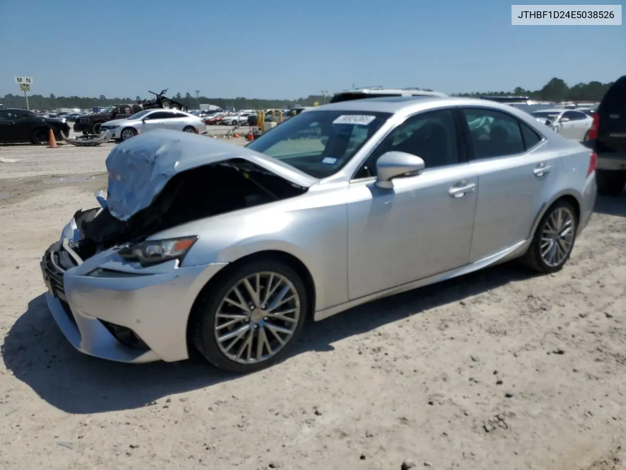 2014 Lexus Is 250 VIN: JTHBF1D24E5038526 Lot: 56924365